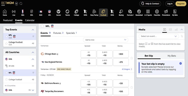 Best NFL Betting Sites in the US 2023 - Compare NFL Sportsbooks