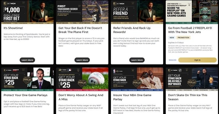 BetMGM Sportsbook Promo codes