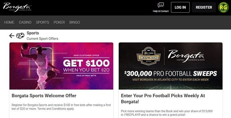 Borgata Sportsbook Promos