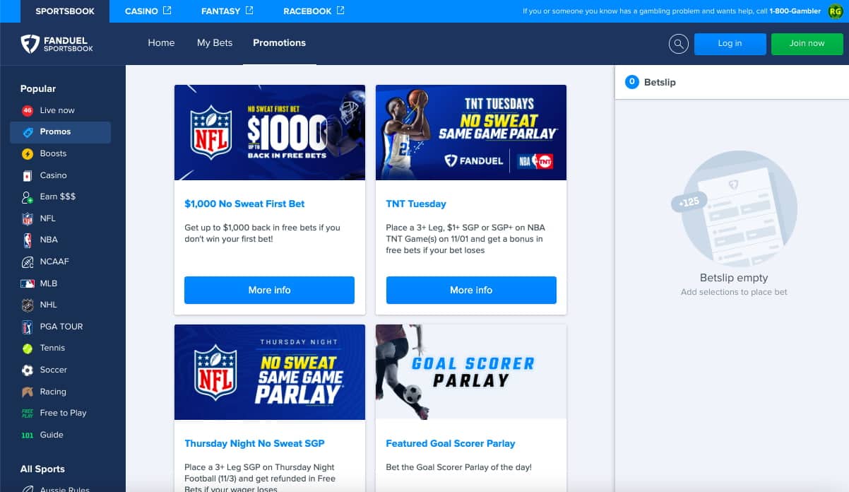 FanDuel NY welcome offer