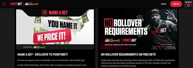 PointsBet Sportsbook Promos