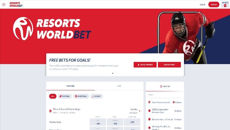 Resorts US online sportsbook app