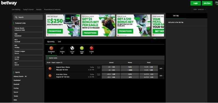 betway-sportsbook-Indiana-sports-betting-page
