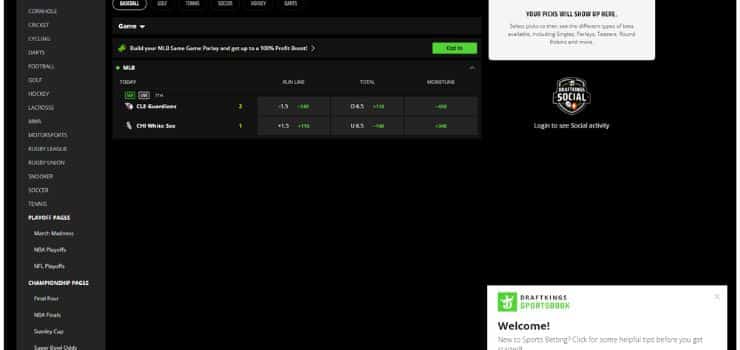 draftkings-sportsbook -pennsylvania-sports page