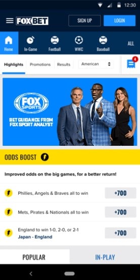 fox bet sports app 1